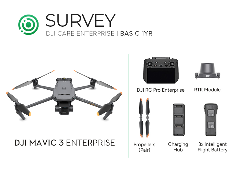 DJI Mavic 3 Enterprise w. Aerial Surveying Training Package